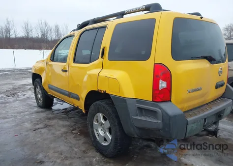 2007 Nissan Xterra S из США, поврежденный, VIN 5N1AN08W87C508770